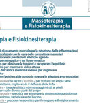 Massoterapia e Fisiokinesiterapia